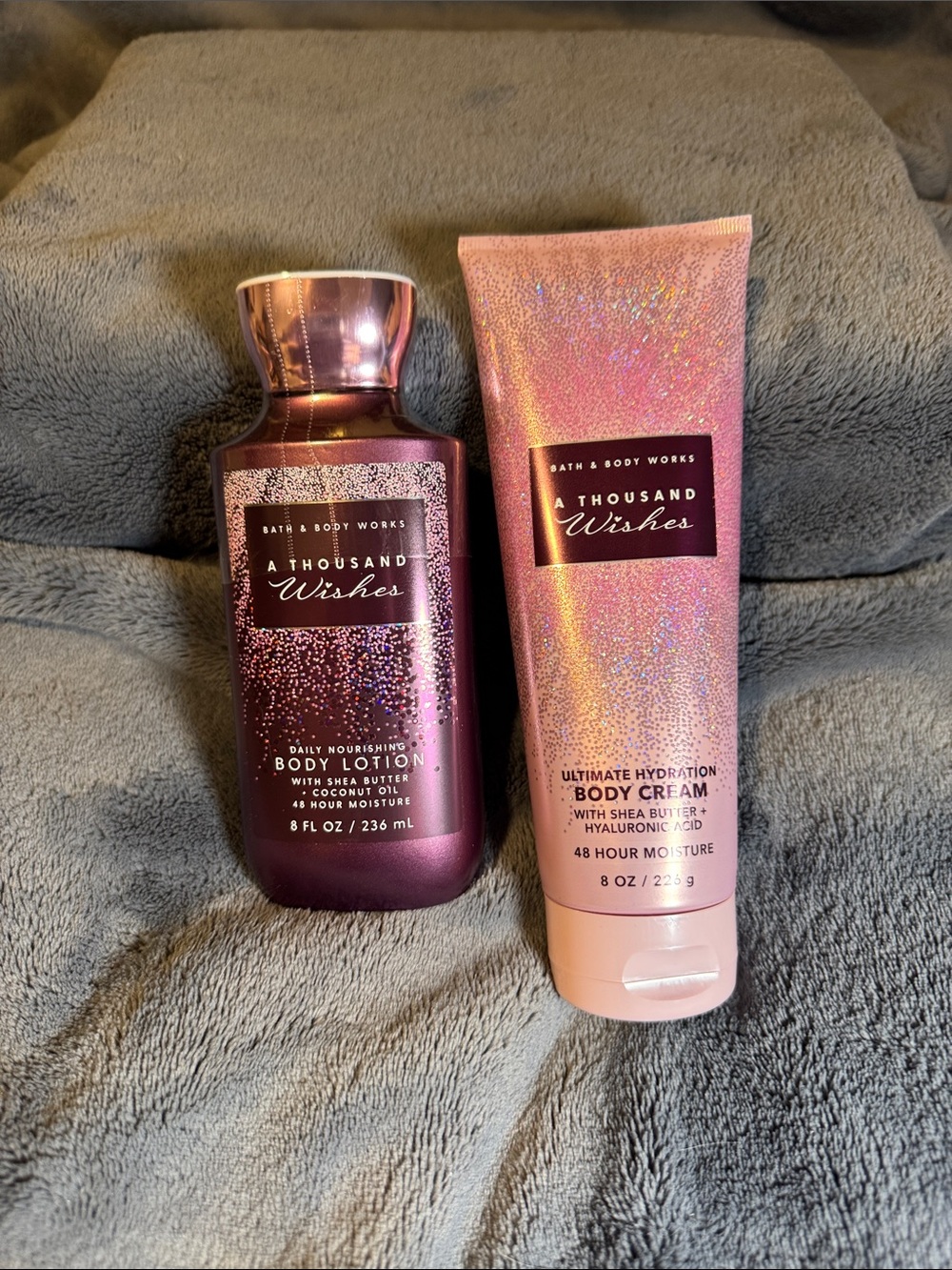 Bath & Body Works A Thousand Wishes Lotion & Cream Set